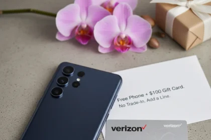 Verizon's Samsung Galaxy S26 deal: $100 gift card, no trade-in required — AI-generated illustration