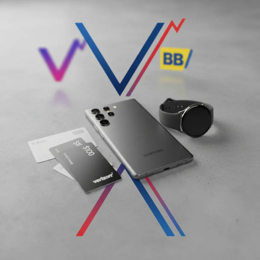 Verizon's free Samsung phone deal beats rivals—here's how — AI-generated illustration