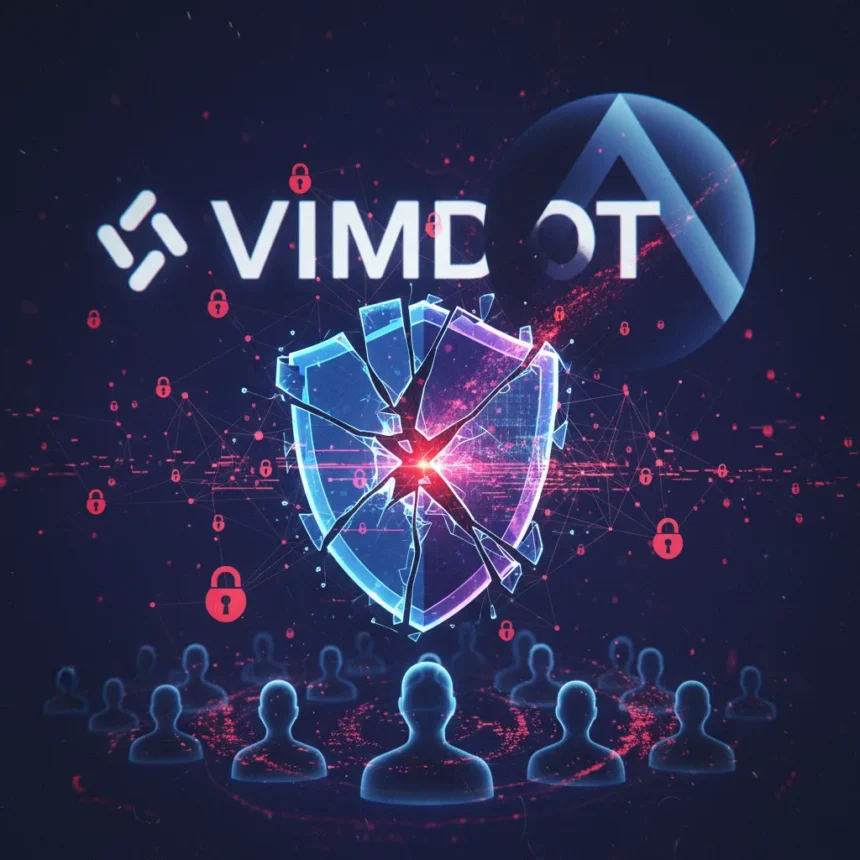 Vimeo data breach exposes third-party vendor risk at scale — AI-generated illustration