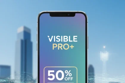 Visible's Pro+ plan hits 50% off — and survived Verizon's outage — AI-generated illustration