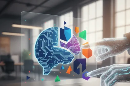 VistaPrint's AI logo maker puts creative control back in small business hands — AI-generated illustration