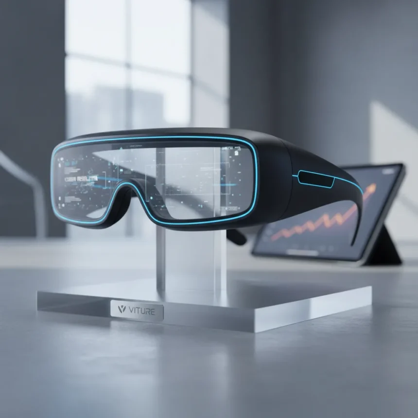 Viture Beast AR Glasses Set New Standard for Display Quality — AI-generated illustration