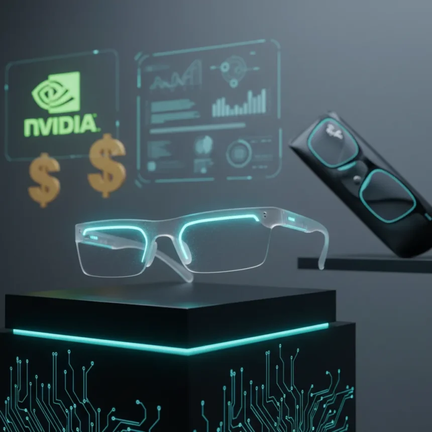 Viture's invisible AI glasses aim to dethrone Meta's Ray-Bans — AI-generated illustration