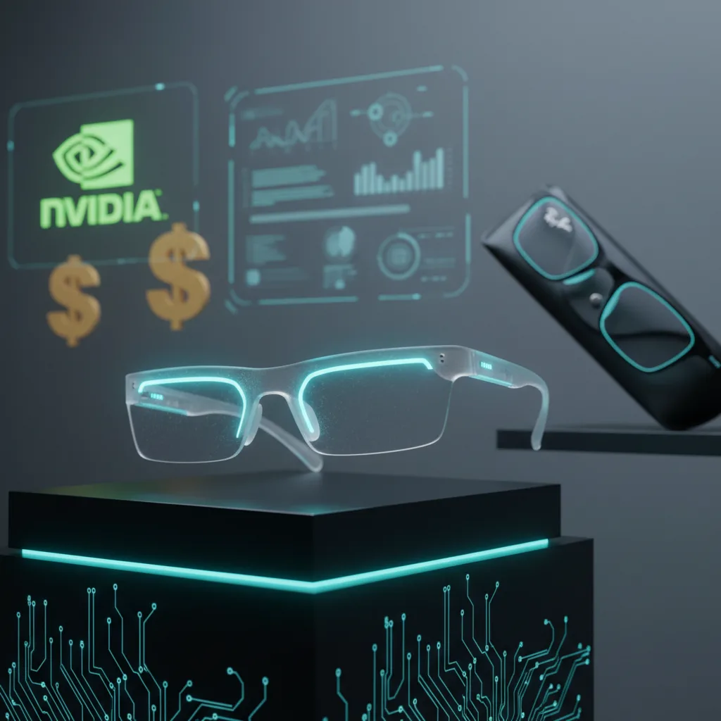 Viture's invisible AI glasses aim to dethrone Meta's Ray-Bans — AI-generated illustration