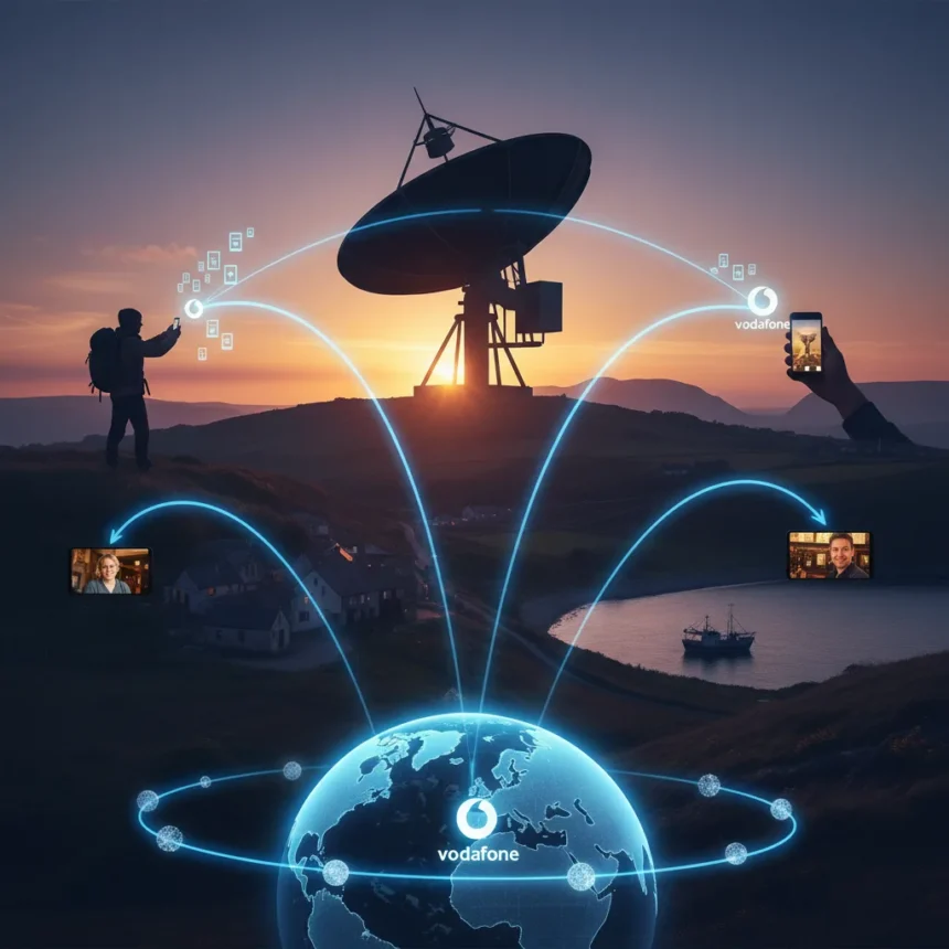 VodafoneThree satellite connectivity gets UK regulatory green light