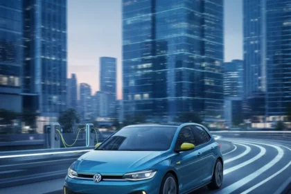 Volkswagen ID — AI-generated illustration