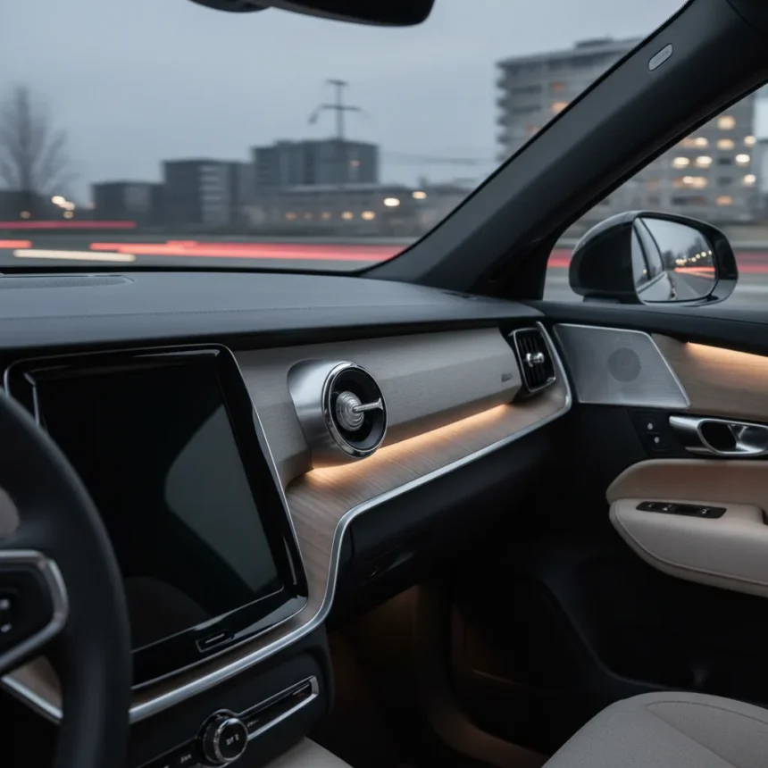 Volvo EX90 Bowers & Wilkins Audio Surprises Beyond Expectations — AI-generated illustration