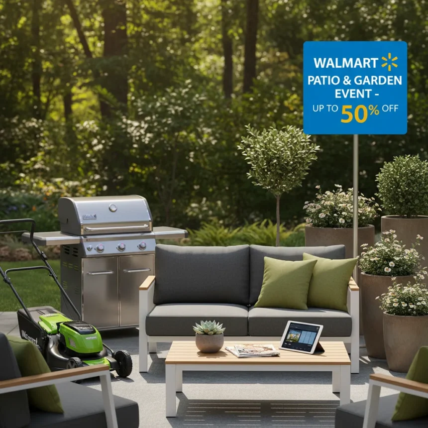 Walmart Patio and Garden Event: Up to 50% Off Outdoor Furniture