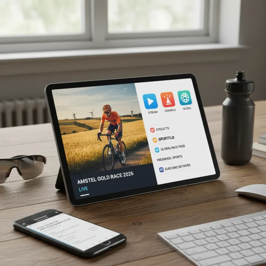 How to watch Amstel Gold Race 2026: streams and TV channels — AI-generated illustration