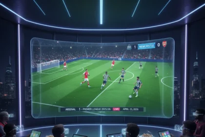 Watch Arsenal vs Newcastle Premier League 2025/26 live — AI-generated illustration