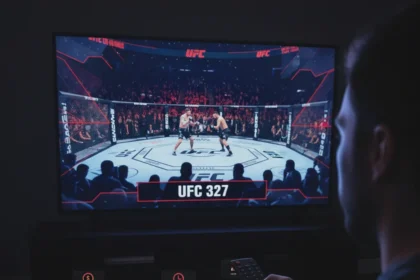 How to watch UFC 327 without paying full price — AI-generated illustration