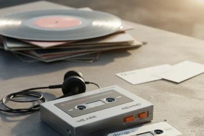 We Are Rewind Cassette Player Revives Mixtape Culture — AI-generated illustration