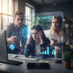 Web design AI fears exceed budget worries among professionals — AI-generated illustration