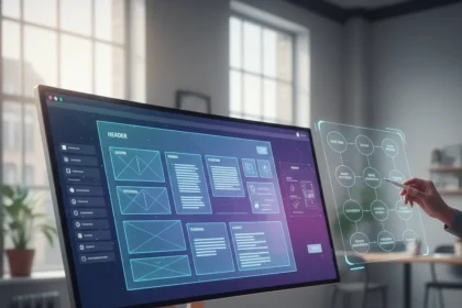 Website template customization demands more than default settings — AI-generated illustration