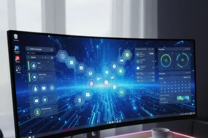 Windhawk mods transform Windows 11 desktop customization — AI-generated illustration