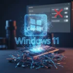 Windows 11 Copilot bloat exposes Microsoft's memory management failure — AI-generated illustration