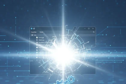 Windows 11 File Explorer white flash bug finally getting fixed — AI-generated illustration