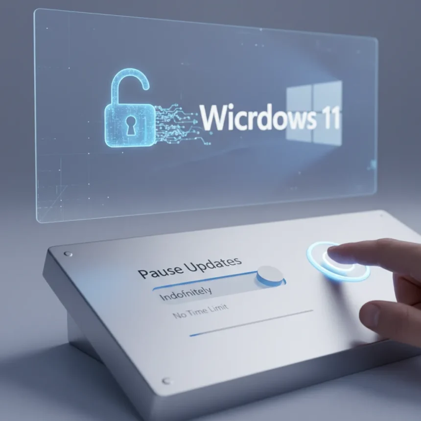Windows 11 update controls finally give users the power they deserve — AI-generated illustration