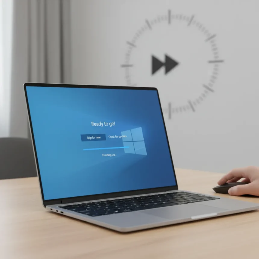 Windows 11 finally lets you skip setup updates, ending forced delays
