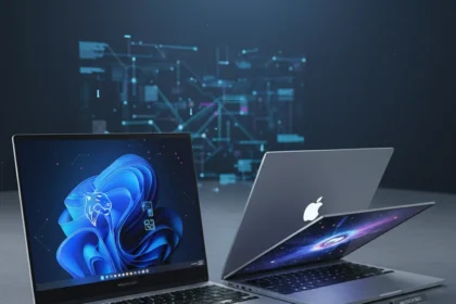 Windows 11 Wildcat Lake laptop emerges as MacBook Neo threat — AI-generated illustration