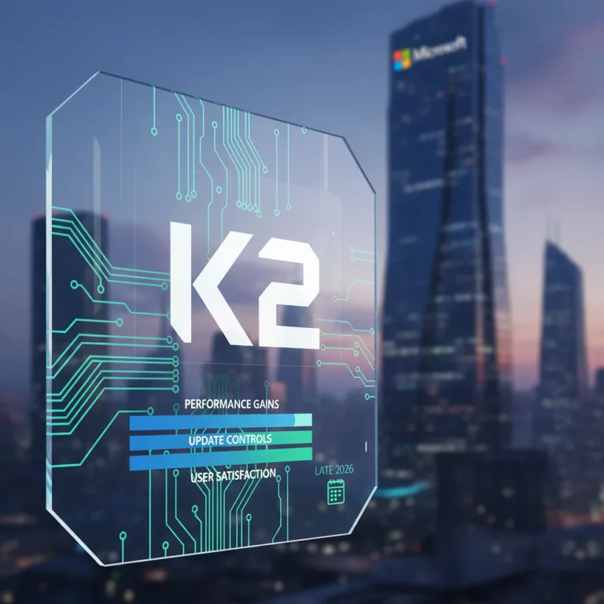 Windows K2: Microsoft's Plan to Fix What Windows 11 Got Wrong