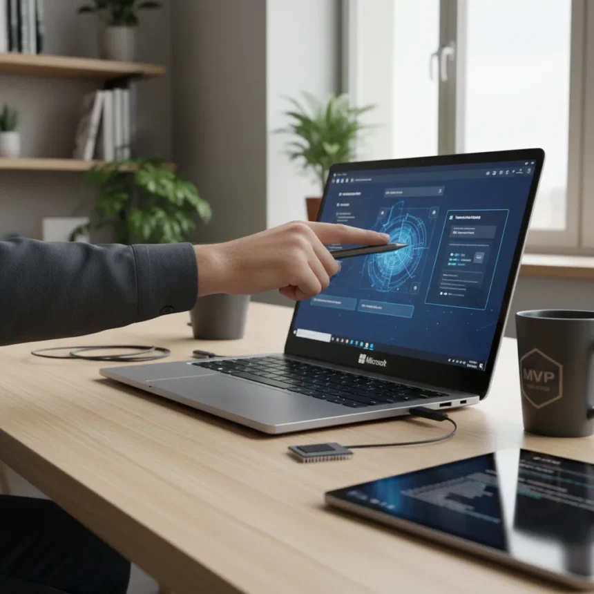 Windows NPU AI integration takes 10 minutes — AI-generated illustration