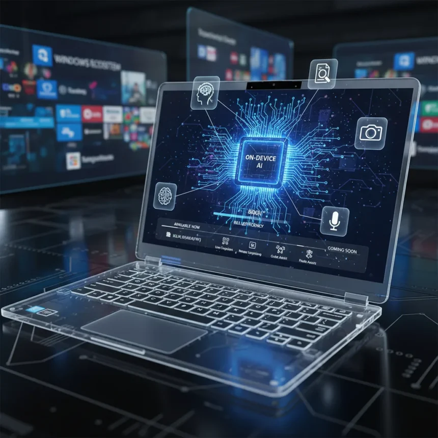 Windows NPU apps shift AI processing on-device for real efficiency