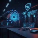 Windscribe VPN skill for OpenClaw agents protects AI browsing — AI-generated illustration