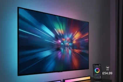 WiZ Gradient Light Bars beat Philips Hue on price and simplicity — AI-generated illustration