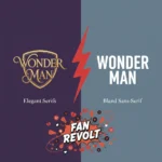 Wonder Man logo redesign sparks fan revolt over serif fonts