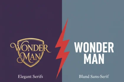 Wonder Man logo redesign sparks fan revolt over serif fonts — AI-generated illustration
