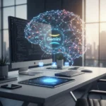 Workspace Intelligence marks Google's shift to agentic AI era — AI-generated illustration