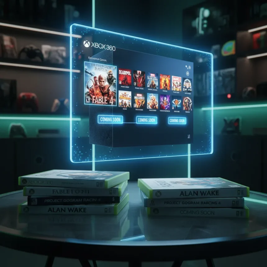 Delisted Xbox 360 games return with backward compatibility revival