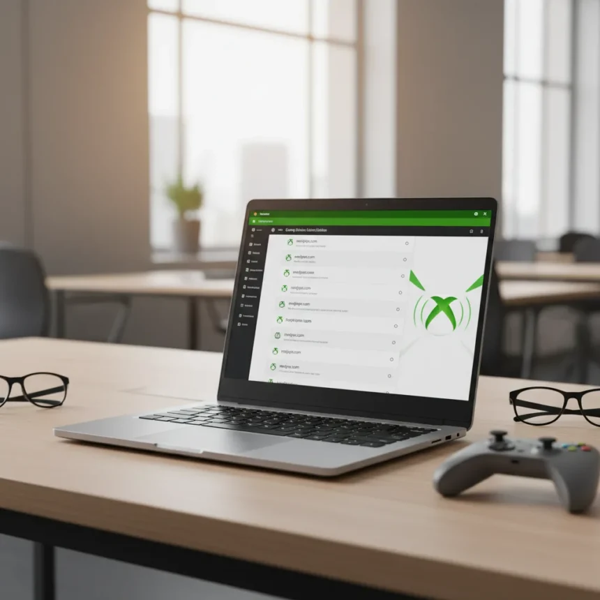 Xbox branded emails signal Microsoft's gaming identity shift — AI-generated illustration