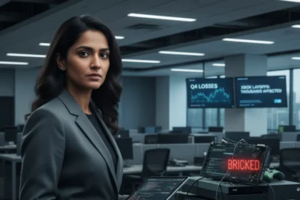 Xbox's New CEO Faces Console Crisis on Day One — AI-generated illustration