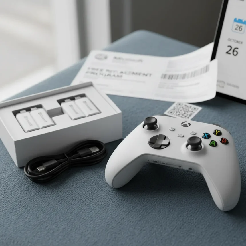 Xbox controller owners: You might qualify for free batteries