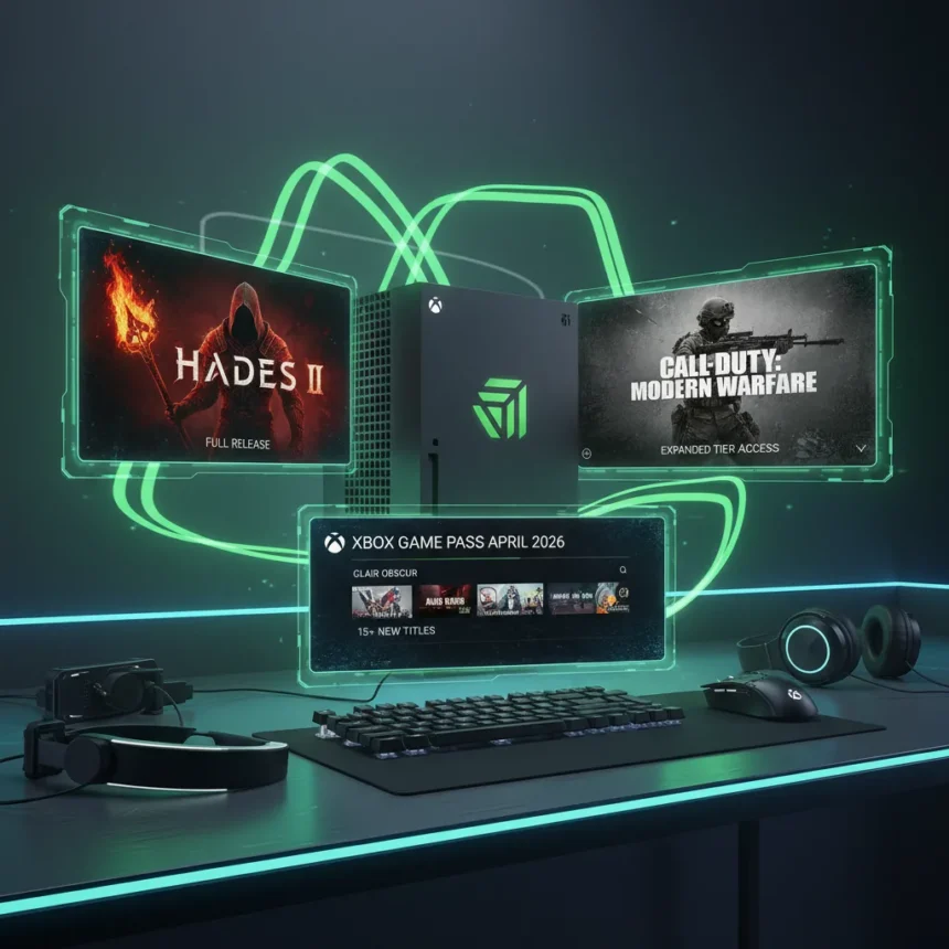 Xbox Game Pass April 2026: Hades 2, Modern Warfare Expand