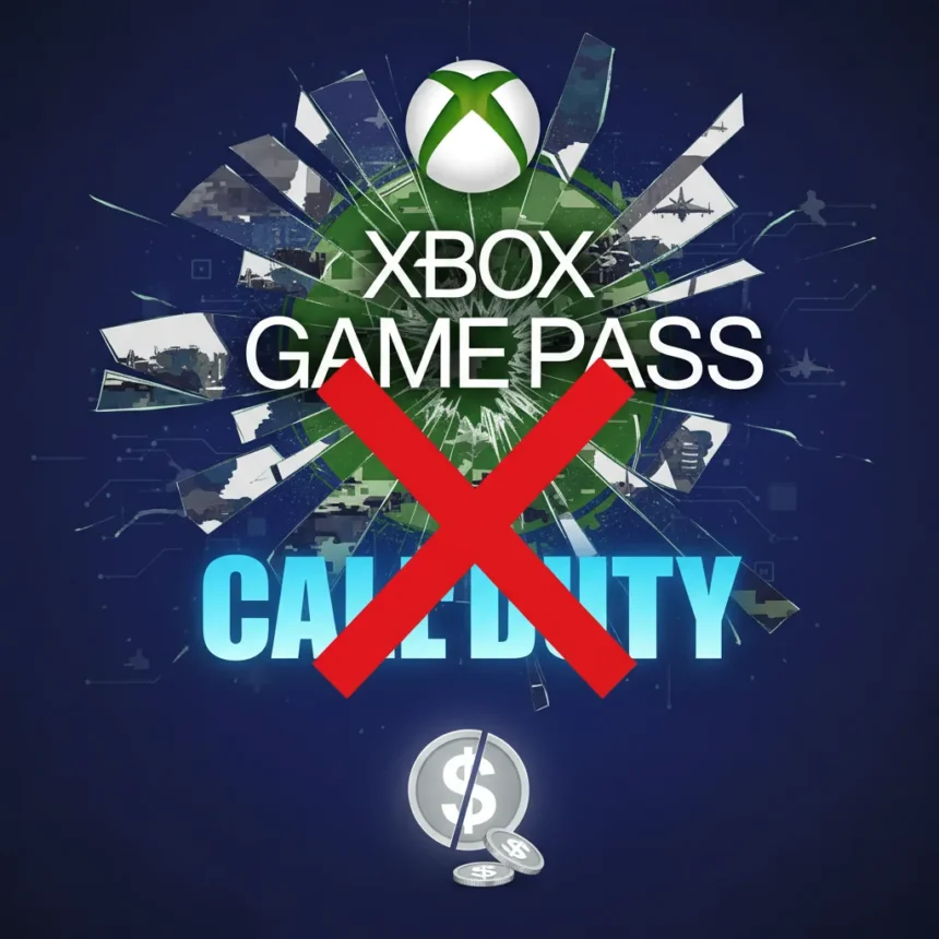 Xbox Game Pass price cuts can't hide the Call of Duty reality check — AI-generated illustration