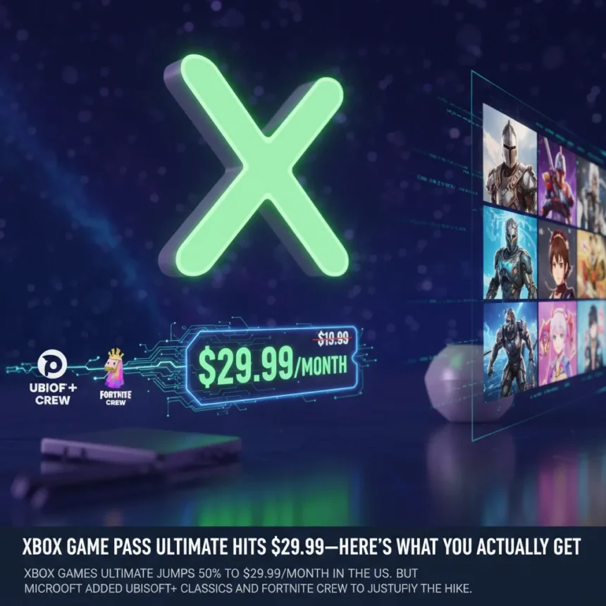 Xbox Game Pass Ultimate hits $29.99—here's what you actually get