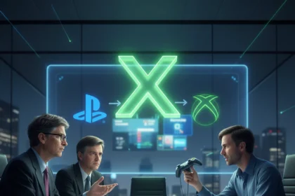 Xbox was greenlit as a hedge against Sony, says ex-Microsoft VP — AI-generated illustration