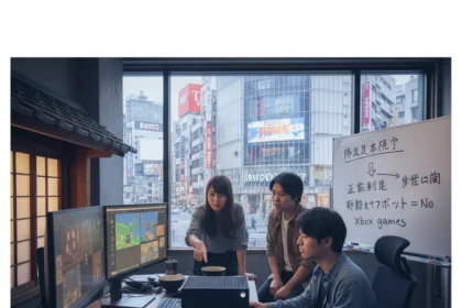 Why Xbox struggles to reach Japanese indie developers — AI-generated illustration