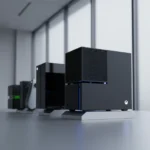 Xbox One X design still beats every console Microsoft ever made — AI-generated illustration