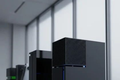 Xbox One X design still beats every console Microsoft ever made — AI-generated illustration