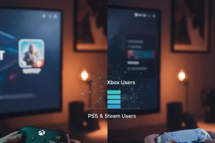 Xbox players spend more time on this Sony game than PS5 users — AI-generated illustration