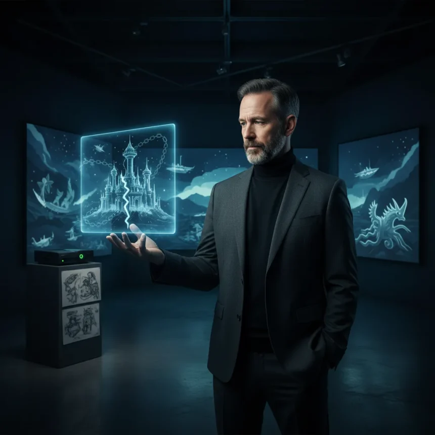 Xbox's Canceled Project Blackbird MMO: What Was Lost — AI-generated illustration