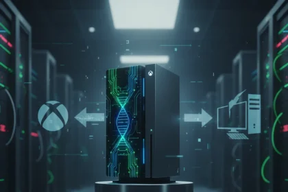 Xbox Project Helix signals Microsoft's radical shift away from consoles — AI-generated illustration