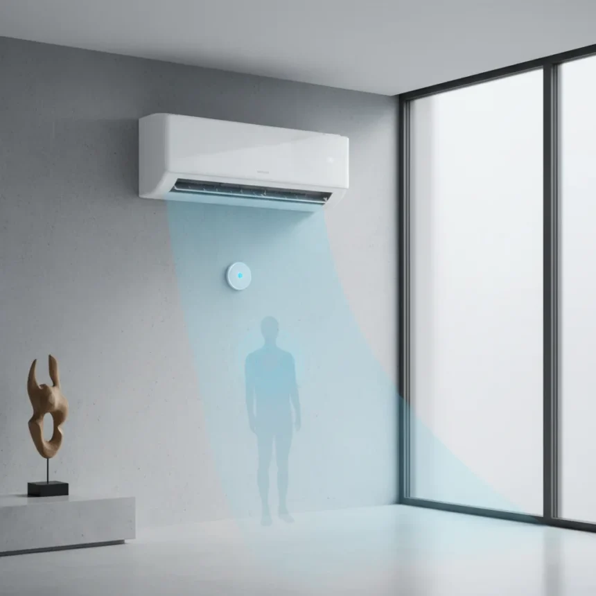Xiaomi smart air conditioner motion sensor adapts cooling automatically