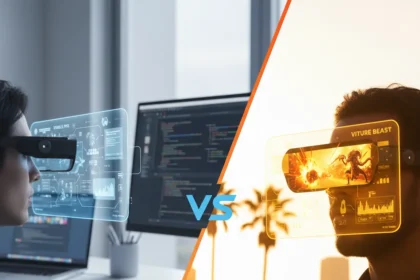 Xreal One Pro vs Viture Beast: Which AR glasses win? — AI-generated illustration