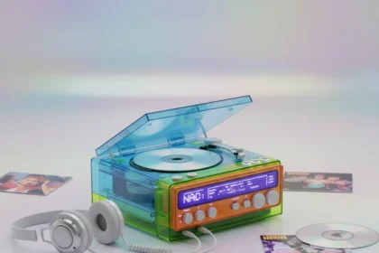 Y2K revival pushes CD players back into the spotlight — AI-generated illustration