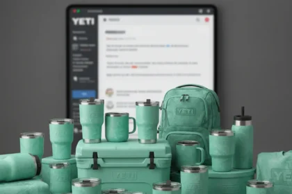 YETI Seafoam Colour Arrives With 100+ Products — AI-generated illustration